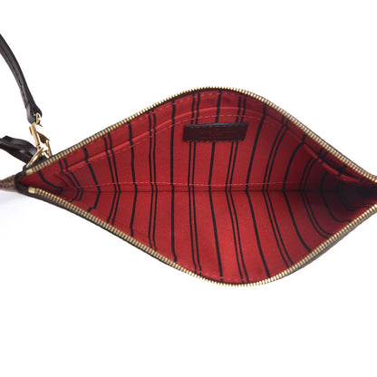Louis Vuitton Damier Ebene Neverfull MM GM Pochette 5 of 7