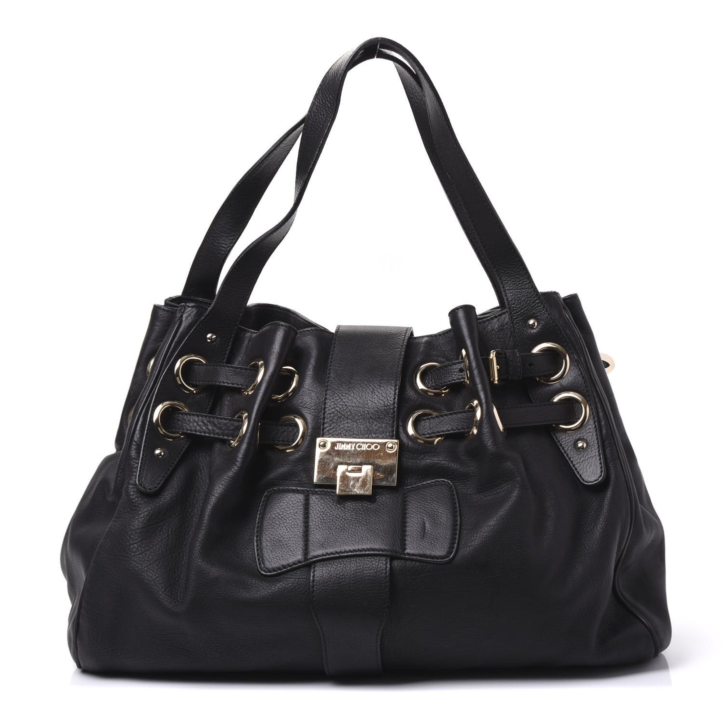 Calfskin Ramona Tote Black
