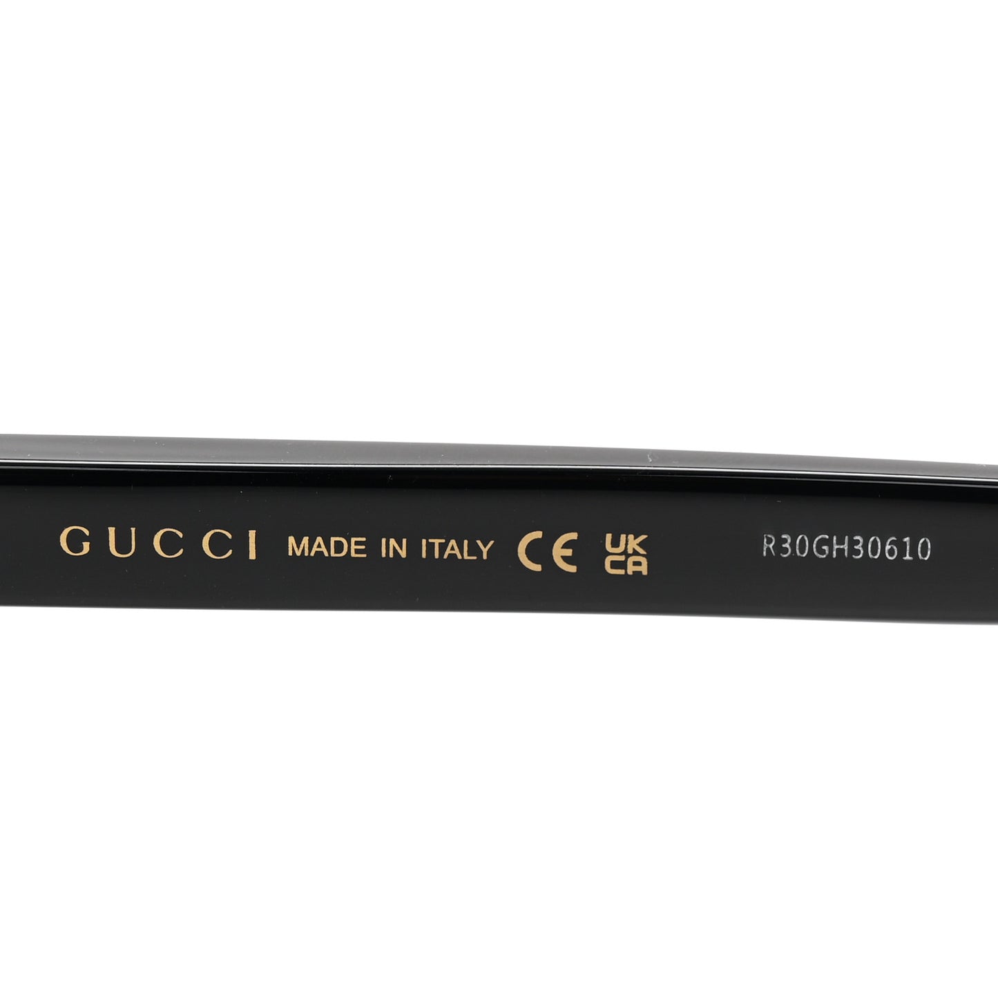 Acetate Square Frame Sunglasses GG1718S Black