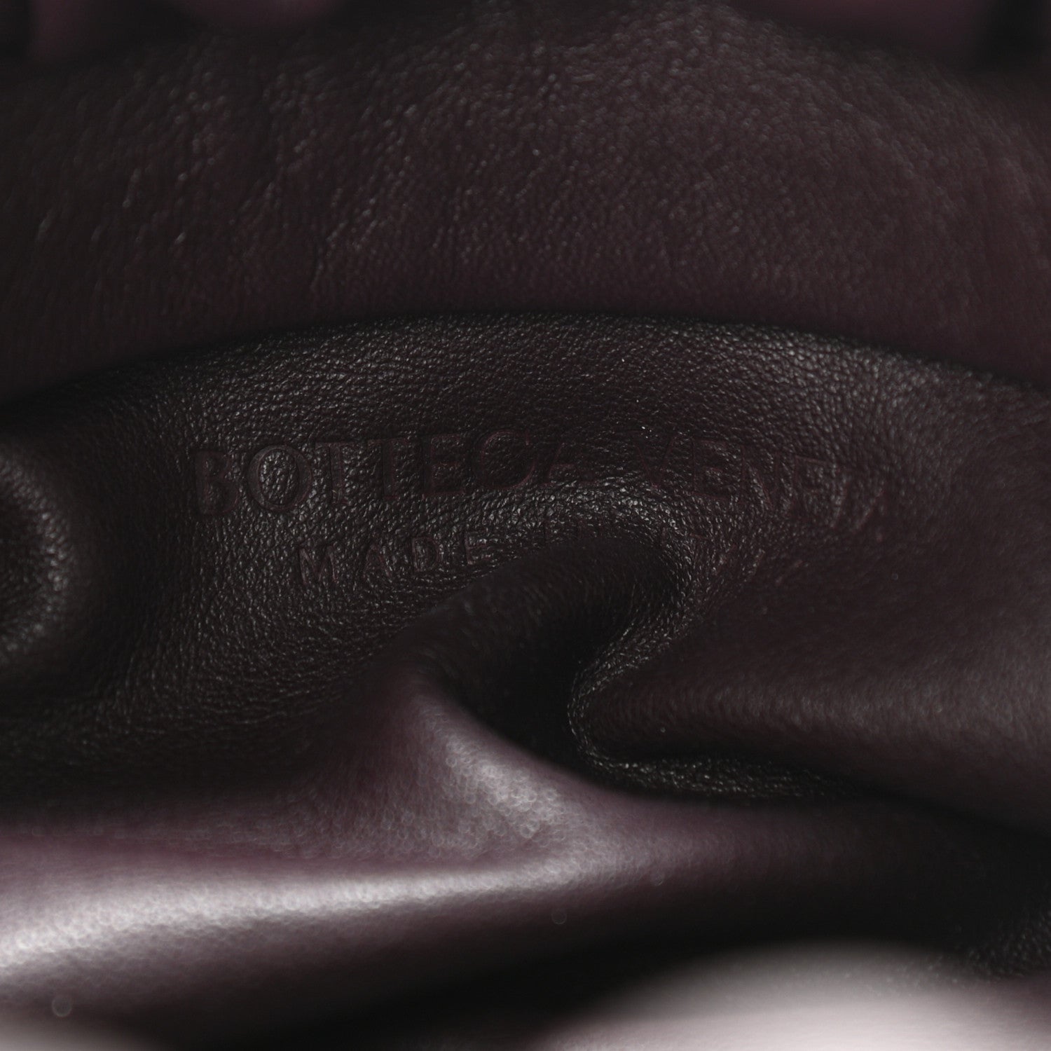 Bottega Veneta Calfskin The Pouch Chain Grape 6 of 9