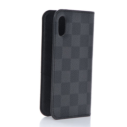 Louis Vuitton Damier Graphite iPhone X Folio Case 3 of 7