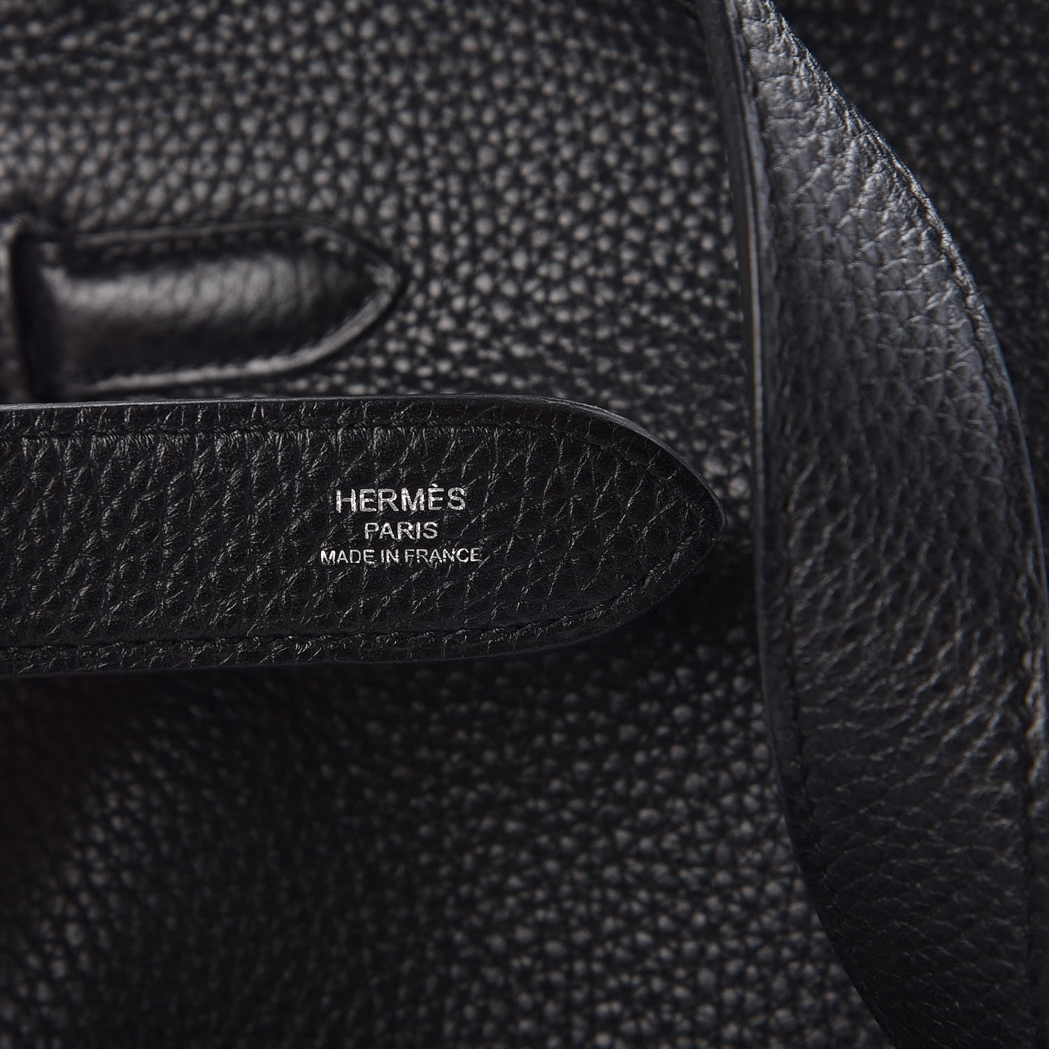 Hermes Taurillon Clemence Jypsiere 28 Black 7 of 11