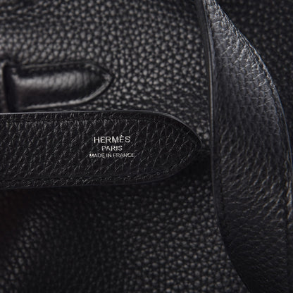 Hermes Taurillon Clemence Jypsiere 28 Black 7 of 11