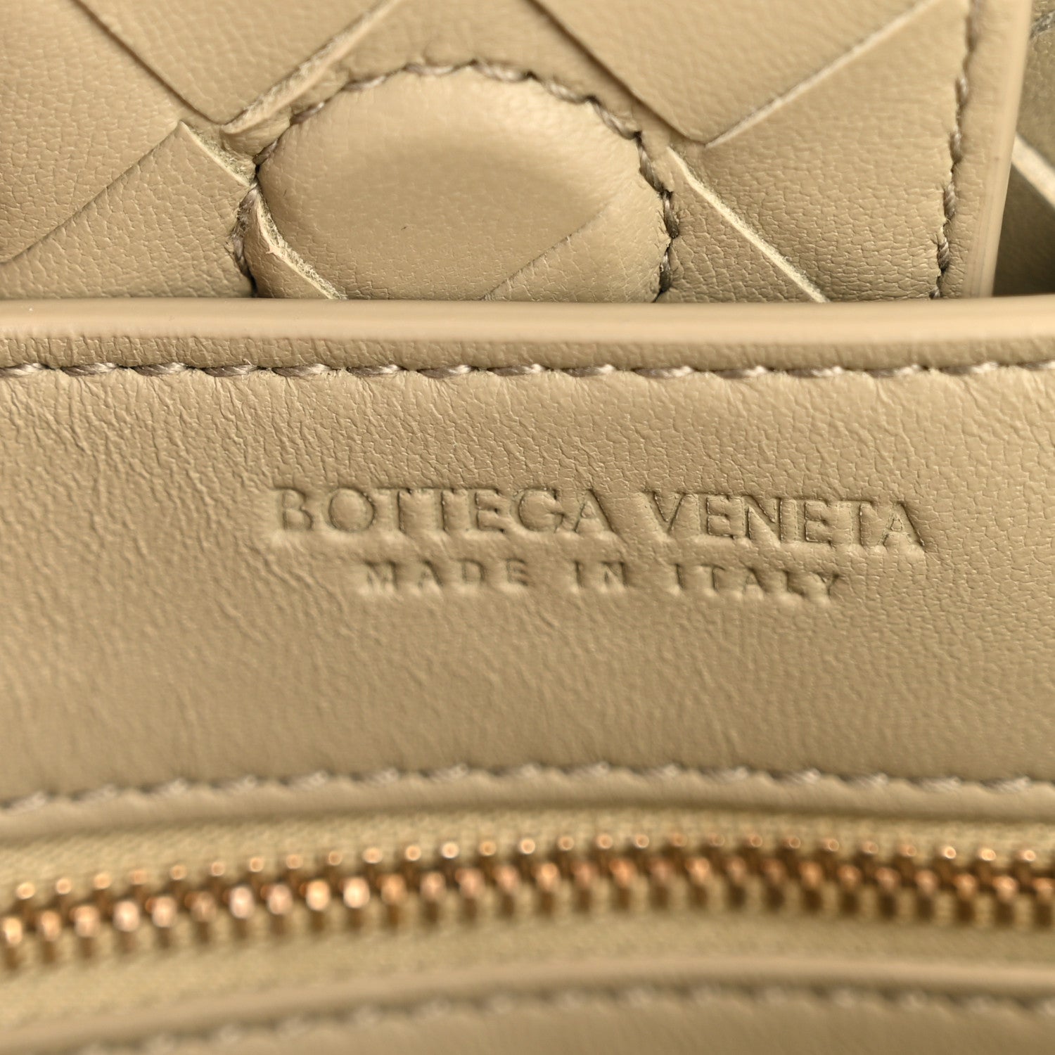 Bottega Veneta Nappa Intrecciato Small Andiamo Shoulder Bag Travertine 6 of 10