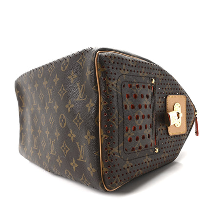 Louis Vuitton Monogram Perforated Speedy 30 Orange 9 of 9