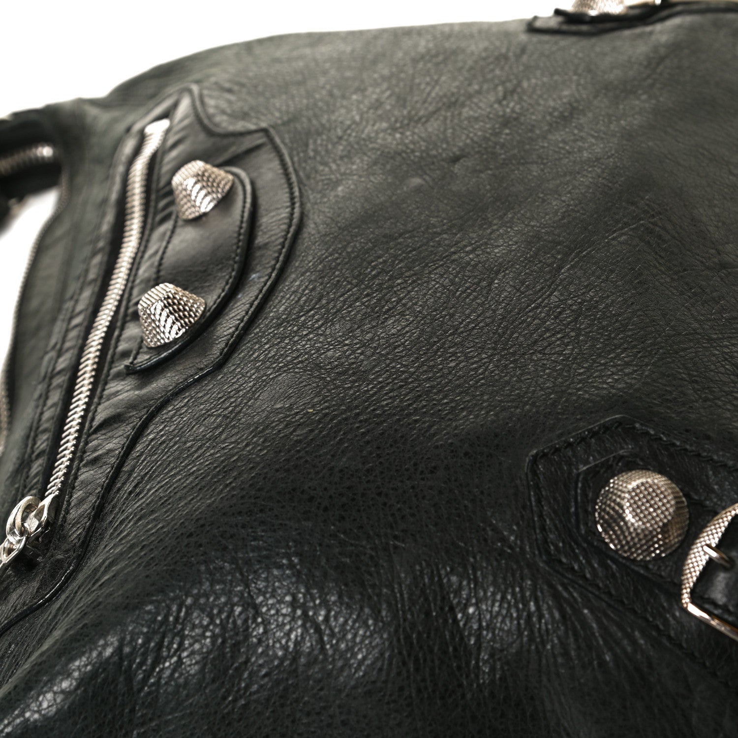 Balenciaga Chevre Giant 21 Silver Hardware Day Hobo Black 21 of 27