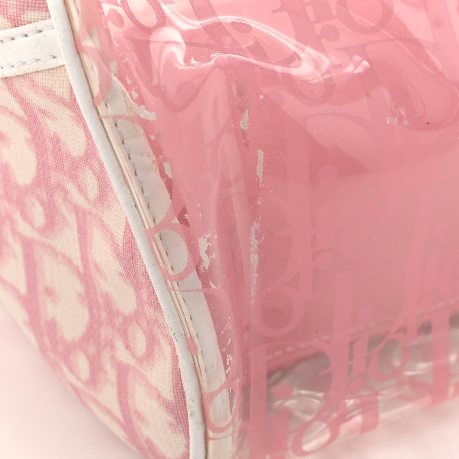 Christian Dior Monogram PVC Bowler Pink 16 of 20