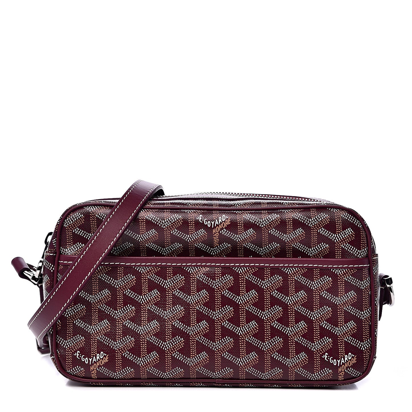 Goyardine Sac Cap Vert Burgundy
