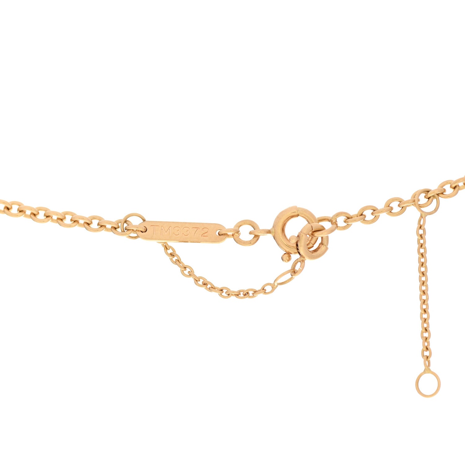 Cartier 18K Pink Yellow White Gold Baby Trinity Pendant Necklace 5 of 9