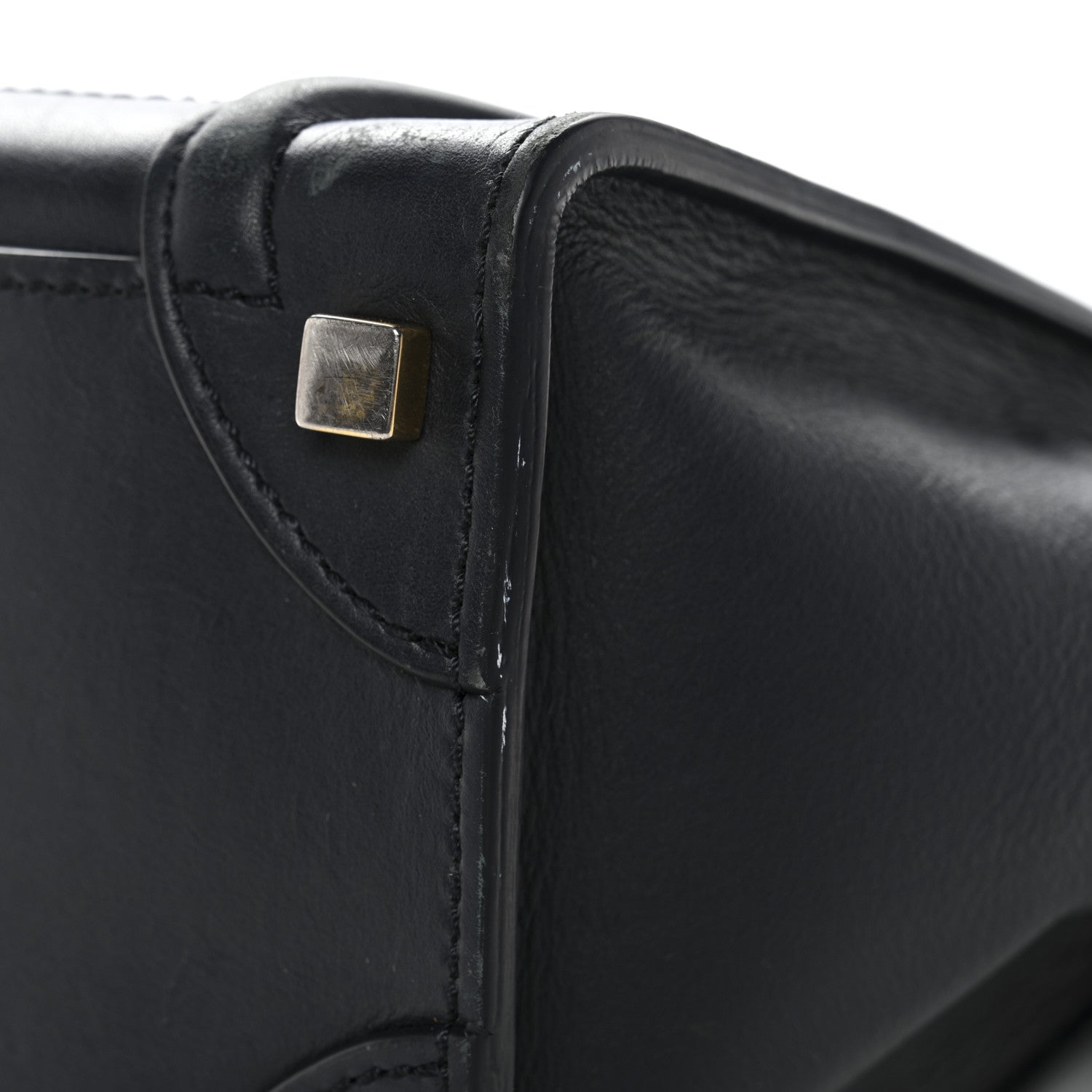 Celine Smooth Calfskin Micro Luggage Navy Blue 16 of 17