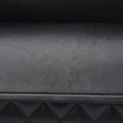 Chanel Lambskin Quilted Jumbo Double Flap Black 13 of 18
