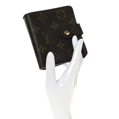 Louis Vuitton Monogram Compact Zippe Zipped Wallet 2 of 10