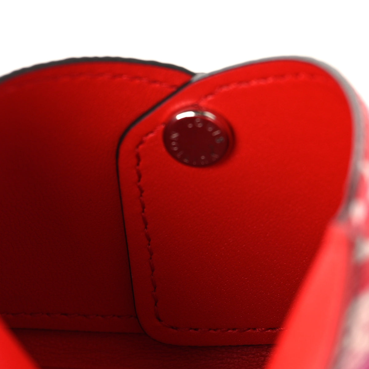 Monogram Escale Small Kirigami Pochette Insert Red