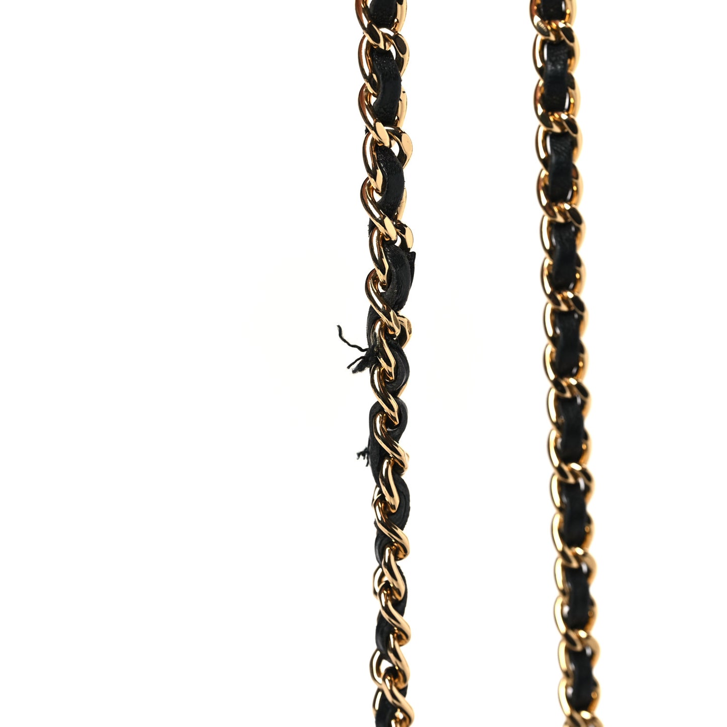 Lambskin Quilted Wallet On Chain WOC Black