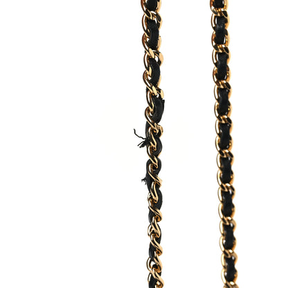 Chanel Lambskin Quilted Wallet On Chain WOC Black 11 of 11