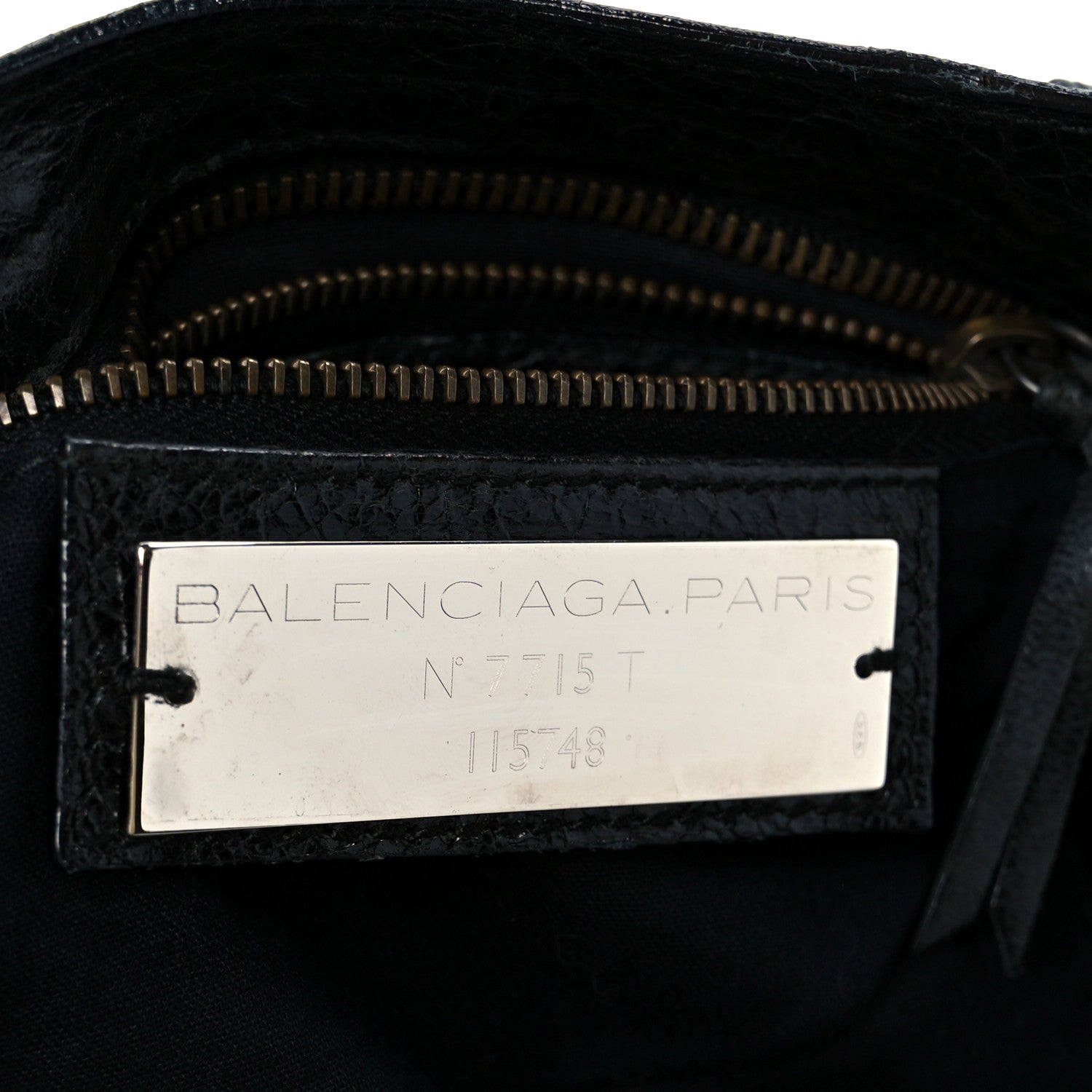 Balenciaga Agneau Classic Hardware City Black 7 of 11