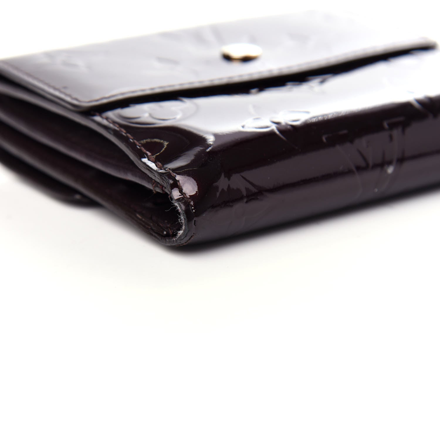Louis Vuitton Vernis Elise Wallet Amarante 9 of 11