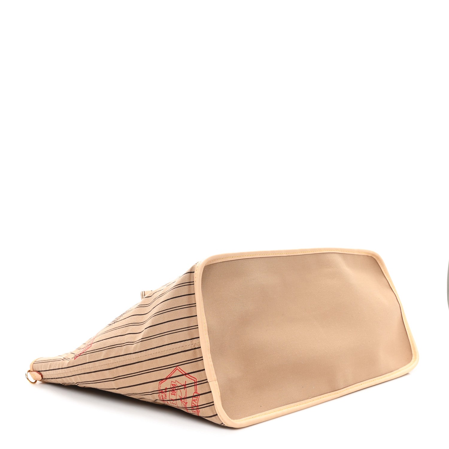 Louis Vuitton Monogram Stamped Inside Out Neverfull Bandouliere GM Beige 7 of 15
