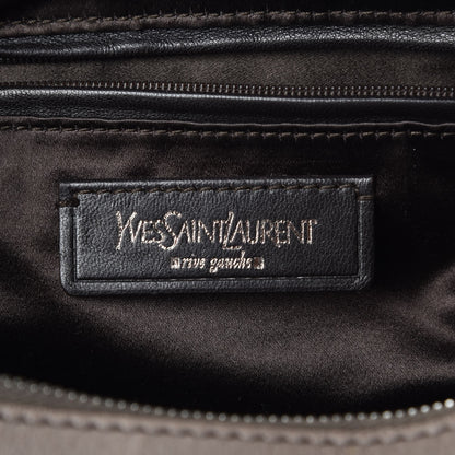 Saint Laurent Calfskin Large Vanity Bowler Taupe 9 of 12