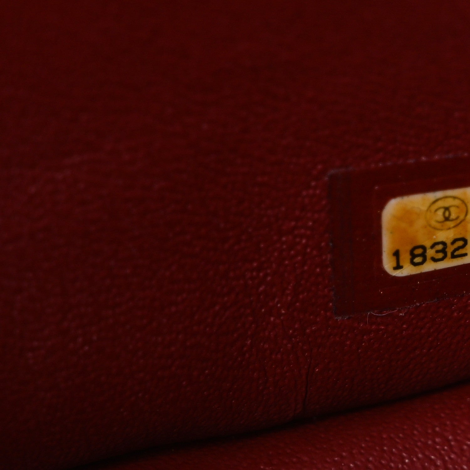 Chanel Caviar Quilted Jumbo Double Flap Burgundy 7 of 10