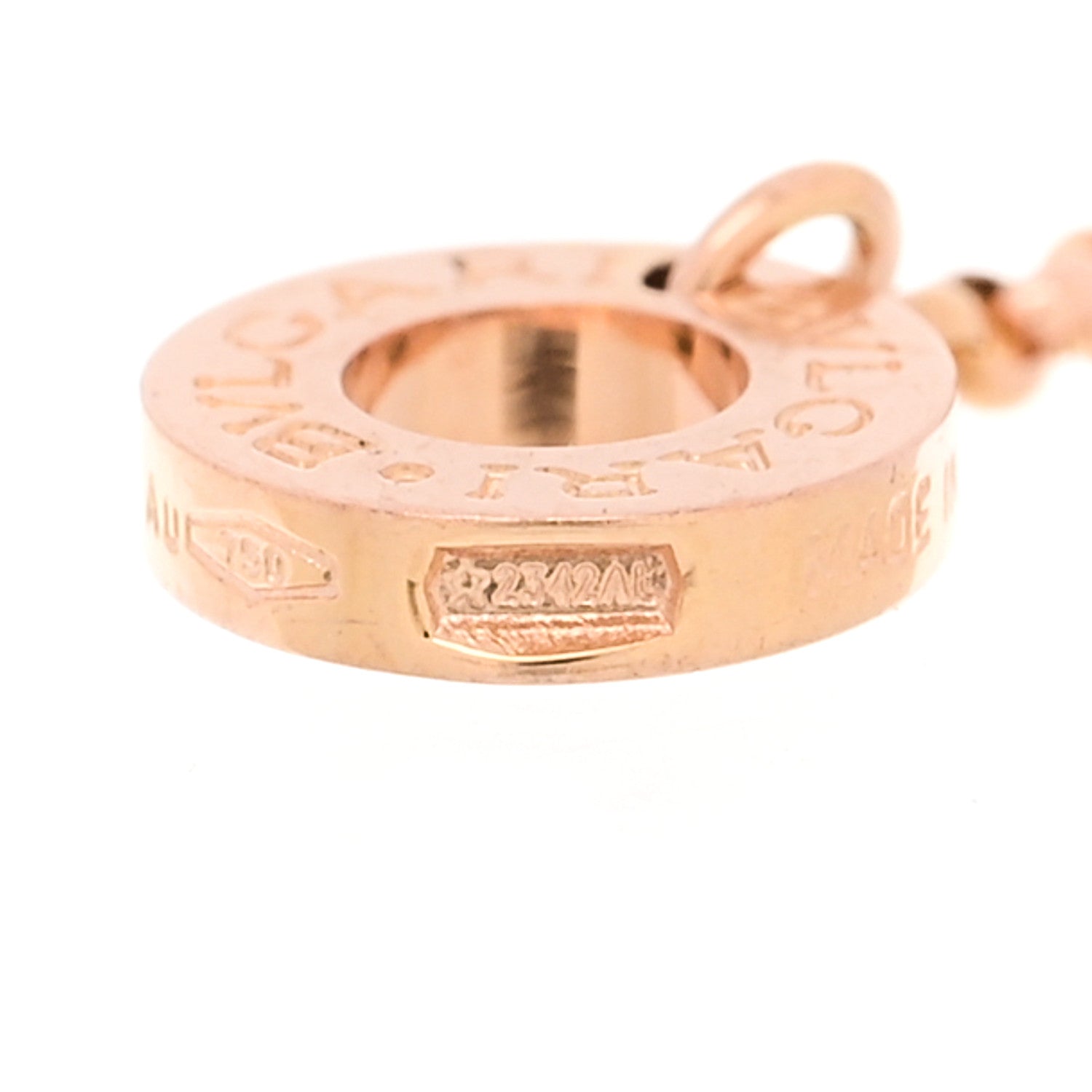 Bulgari 18K Rose Gold Mother of Pearl BVLGARI BVLGARI Chain Bracelet SM 5 of 7