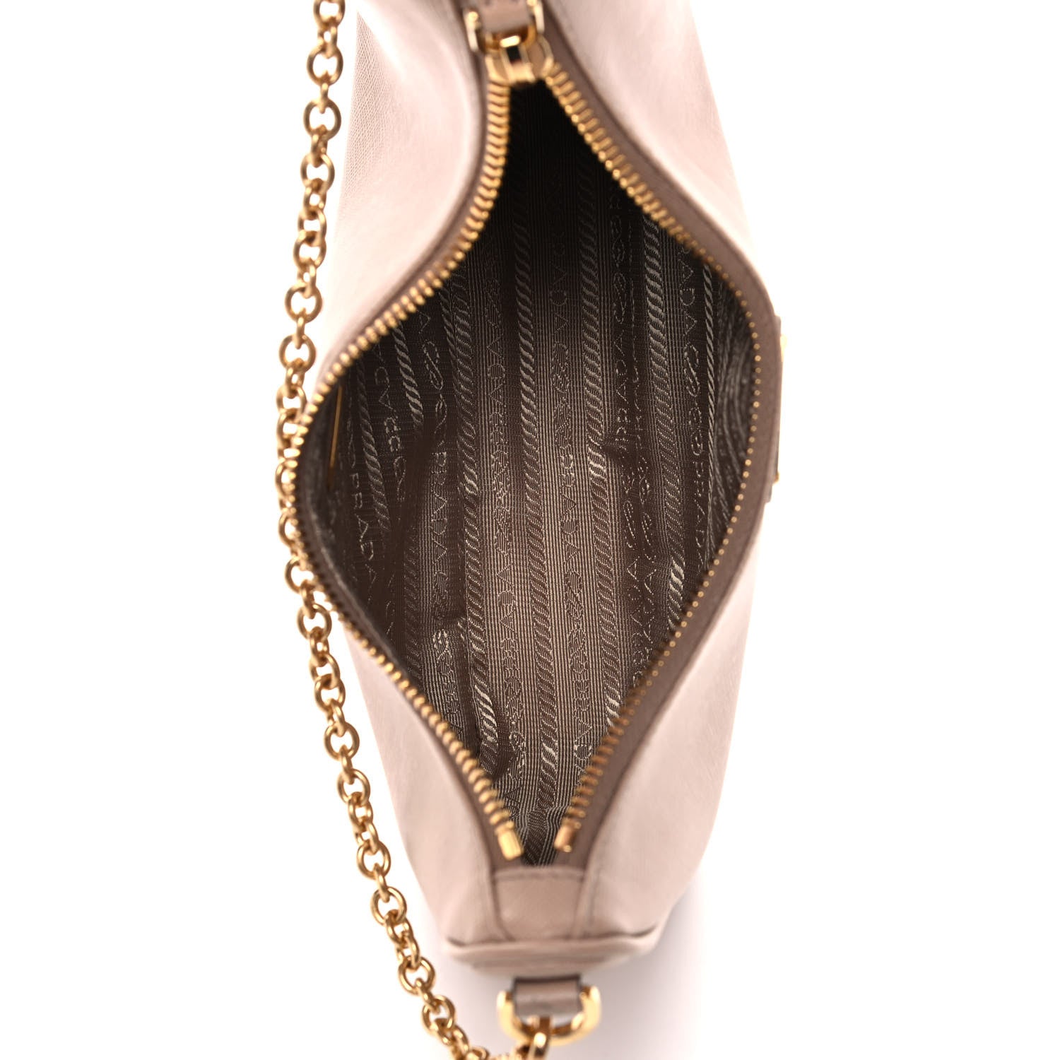 Prada Saffiano Re-Edition 2005 Shoulder Bag Cammeo Beige 6 of 13