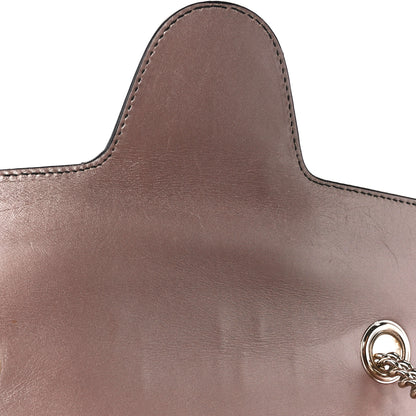 Gucci Shine Guccissima Medium Emily Chain Shoulder Bag Dark Cipria 13 of 14
