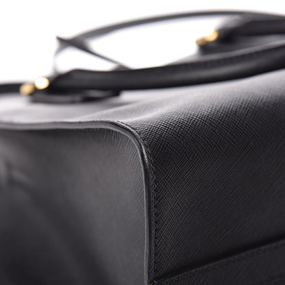Prada Saffiano Tote Black 12 of 15