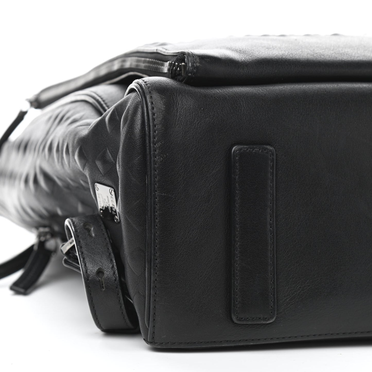 Calfskin Embossed Medium M Moment Backpack Black