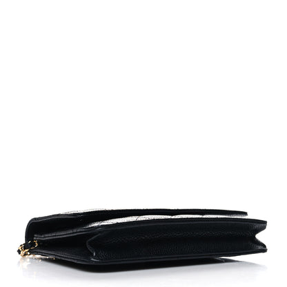 Chanel Caviar Quilted Wallet on Chain WOC Black 4 of 12