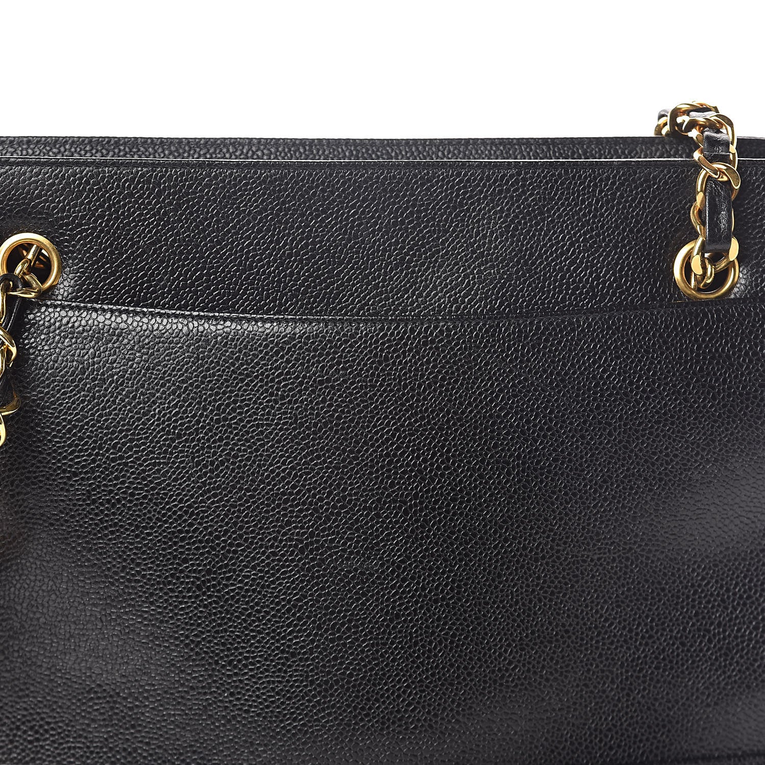 Chanel Caviar CC Shoulder Bag Black 8 of 10