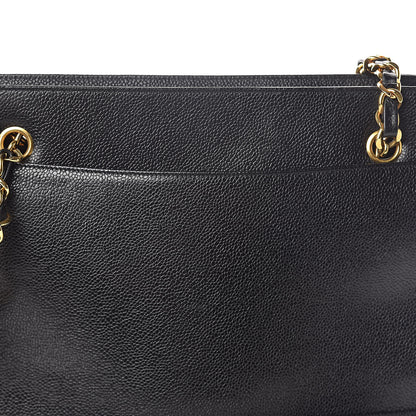 Chanel Caviar CC Shoulder Bag Black 8 of 10