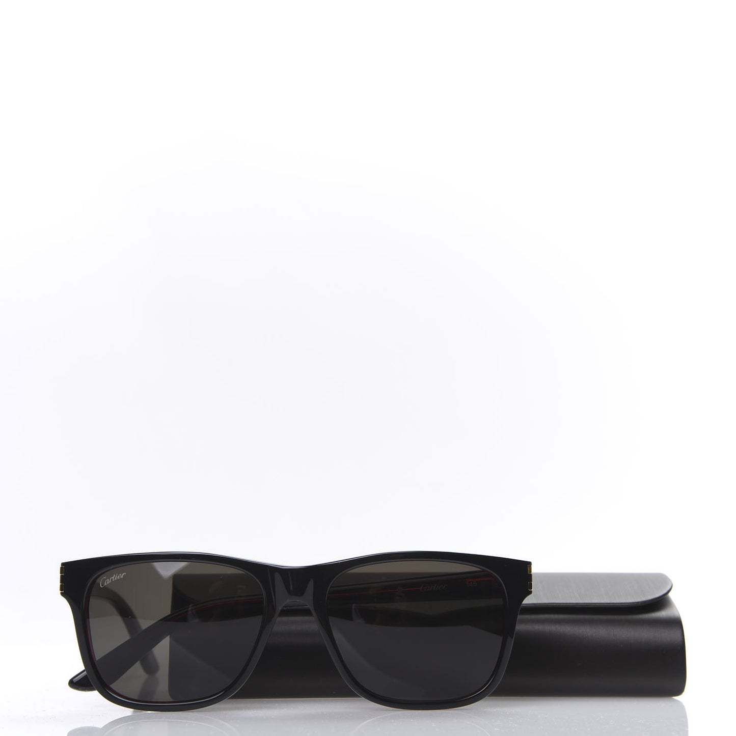 Acetate CT0001S Rectangular Sunglasses Black