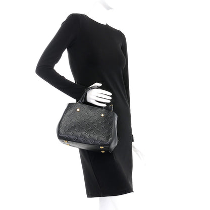 Louis Vuitton Empreinte Montaigne BB Black 2 of 10
