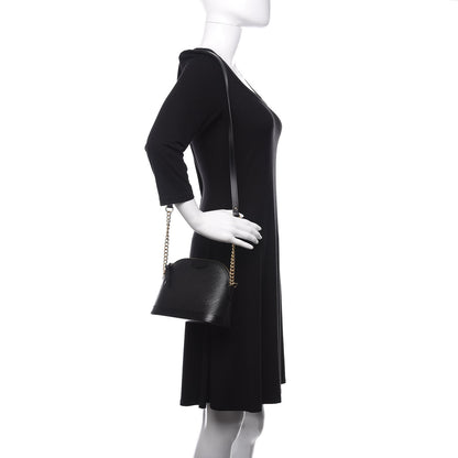 Louis Vuitton Epi Alma Mini Black 2 of 10