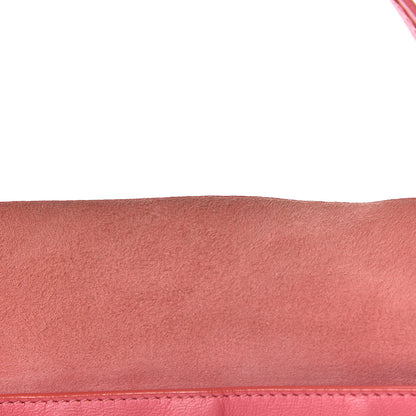 Celine Lambskin Horizontal Bi-Color Cabas Pink Rust 18 of 20