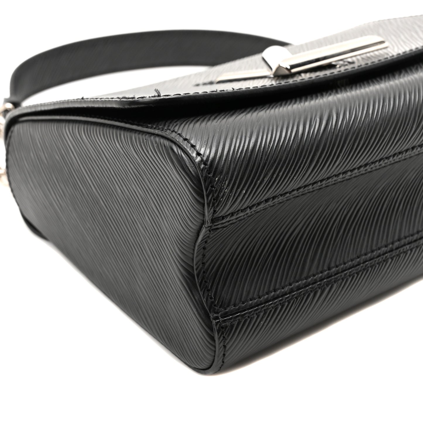 Epi Twist Shoulder Bag MM Black