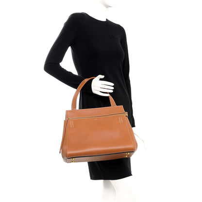 Celine Smooth Calfskin Medium Edge Shoulder Bag Camel 2 of 11