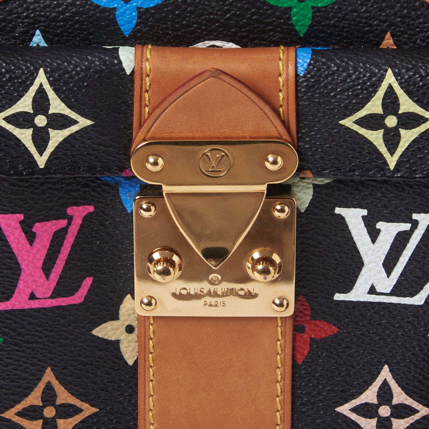 Monogram Multicolor Speedy 30 Black