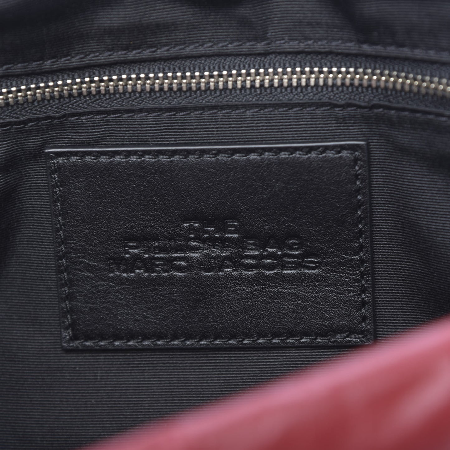 Lambskin The Pillow Bag Red