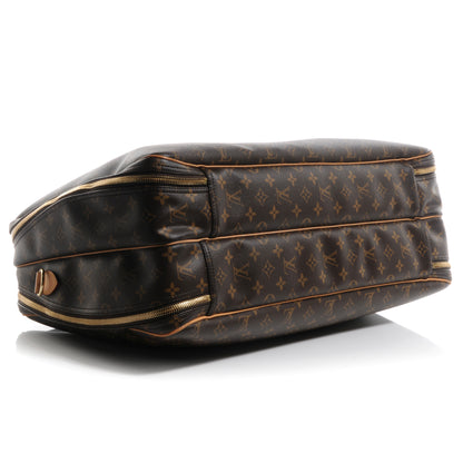 Louis Vuitton Monogram Alize 2 Compartment Luggage Travel Bag 4 of 7