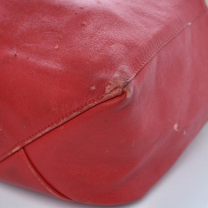 Celine Lambskin Vertical Bi-Cabas Beige Red 17 of 21