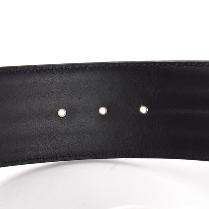 Chanel Calfskin Stitched CC Belt 85 34 Black 7 of 7