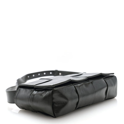 Bottega Veneta Paper Calfskin Intreccio Cassette Belt Bag Camping 4 of 9