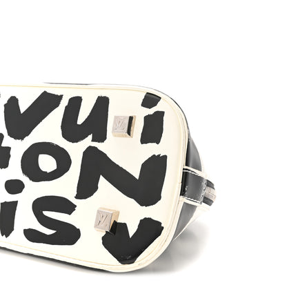 Louis Vuitton Graffiti Alma Horizontal Black 9 of 9