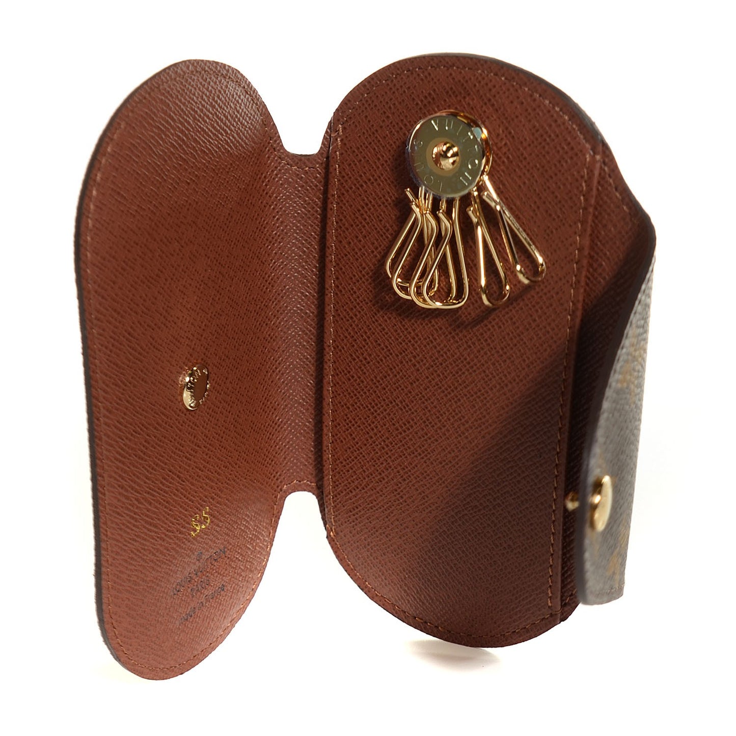 Monogram Round Key Holder GM
