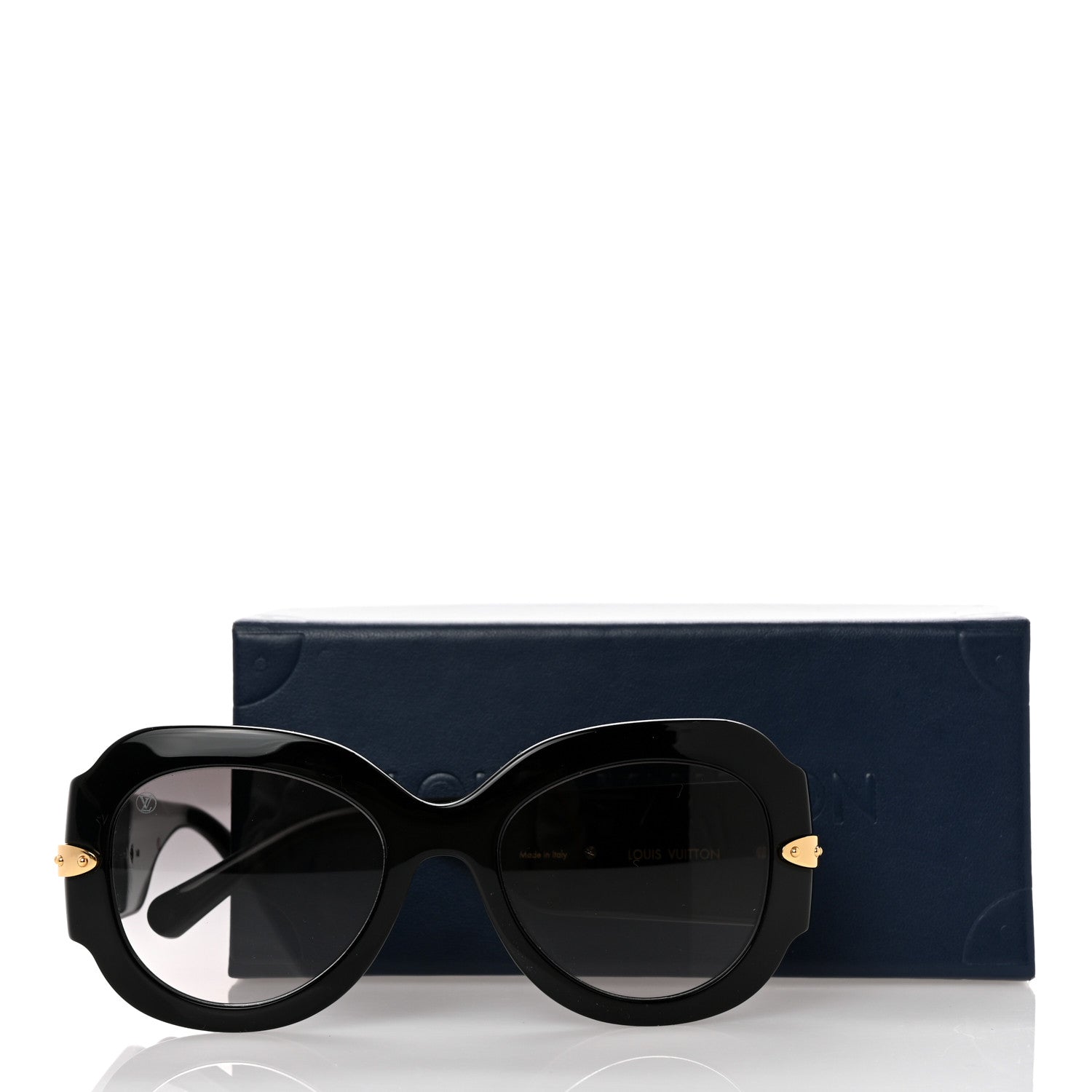Louis Vuitton Acetate Paris Texas Sunglasses Z1132E Black 8 of 8