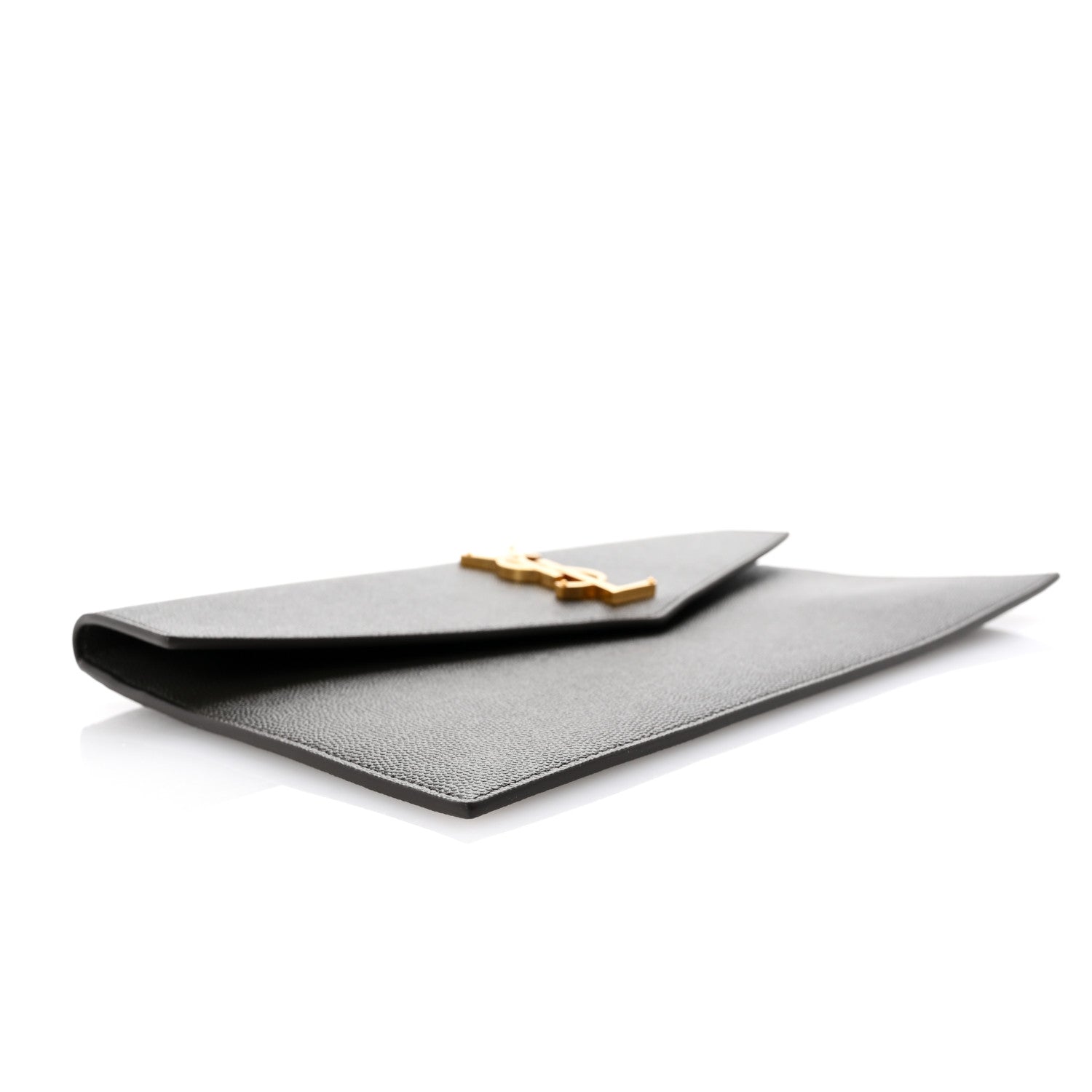 Saint Laurent Grain De Poudre Uptown Pouch Pebble 4 of 6
