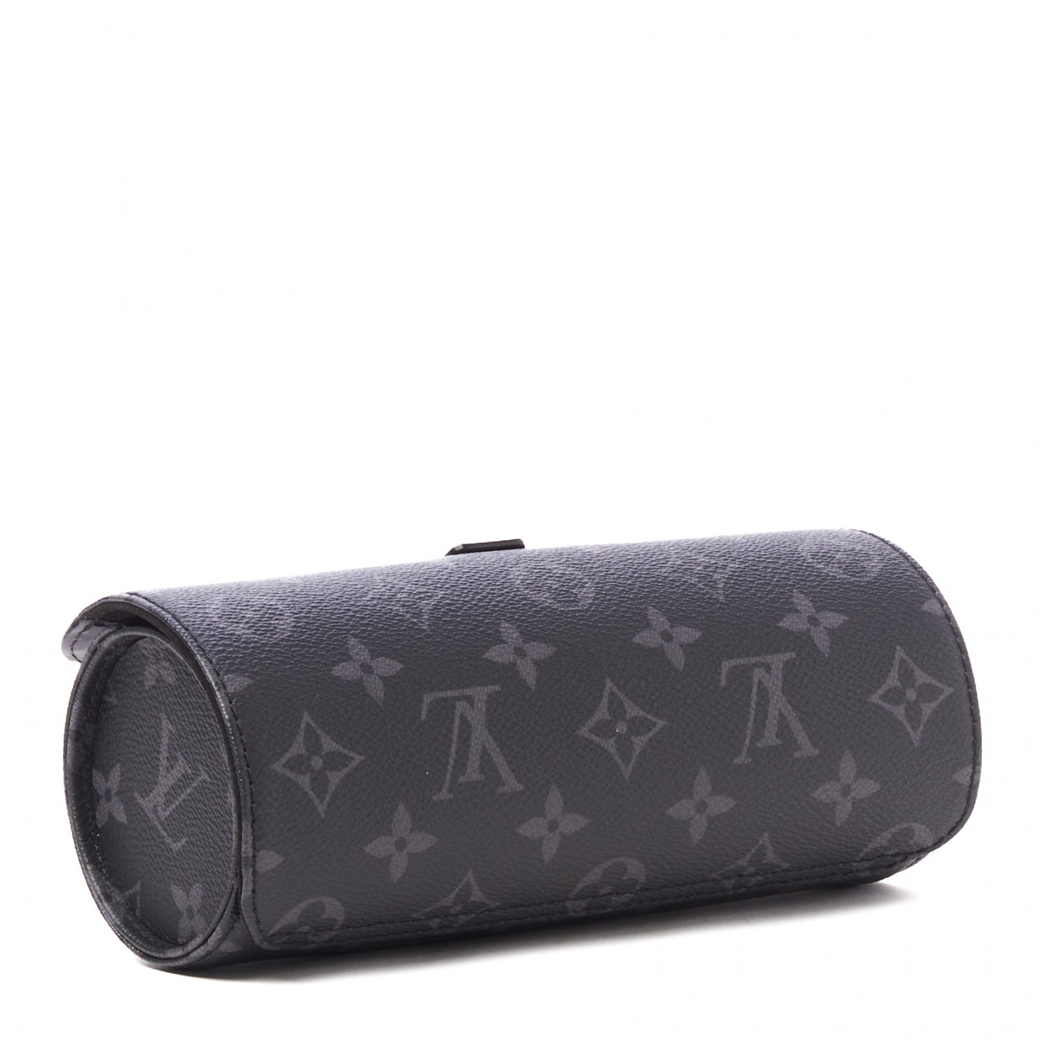 Louis Vuitton Monogram Eclipse 3 Watch Travel Case 2 of 8
