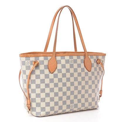 Louis Vuitton Damier Azur Neverfull PM 3 of 15